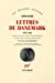 Seller image for Lettres du Danemark 1931-1962 [FRENCH LANGUAGE - Soft Cover ] for sale by booksXpress