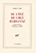Image du vendeur pour Du cote de chez Marianne: Chroniques 1933-1937 (French Edition) [FRENCH LANGUAGE - Soft Cover ] mis en vente par booksXpress