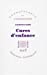 Bild des Verkufers fr Cures d'enfance (French Edition) [FRENCH LANGUAGE - Soft Cover ] zum Verkauf von booksXpress