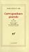 Seller image for CORRESPONDANCE GENERALE : III : 1919-1925 [FRENCH LANGUAGE - Soft Cover ] for sale by booksXpress