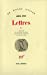 Seller image for Lettres t4 (French edition) [FRENCH LANGUAGE - Soft Cover ] for sale by booksXpress