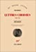 Seller image for Lettres choisies, 1940-1956 [FRENCH LANGUAGE - Soft Cover ] for sale by booksXpress