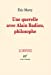 Immagine del venditore per Une querelle avec Alain Badiou, philosophe (French Edition) [FRENCH LANGUAGE - Soft Cover ] venduto da booksXpress