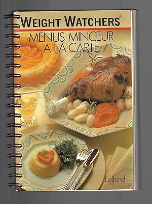 Menus minceur a la carte