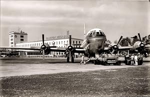 Ansichtskarte / Postkarte Frankfurt am Main, Flughafen, FRA, Flugzeug