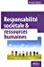 Seller image for responsabilité sociétale et ressources humaines [FRENCH LANGUAGE - Soft Cover ] for sale by booksXpress