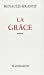 Image du vendeur pour La grace (French Edition) [FRENCH LANGUAGE - Soft Cover ] mis en vente par booksXpress