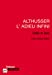 Image du vendeur pour althusser, l'adieu infini [FRENCH LANGUAGE - Soft Cover ] mis en vente par booksXpress