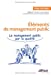 Image du vendeur pour El ©ments de management public (French Edition) [FRENCH LANGUAGE - Soft Cover ] mis en vente par booksXpress