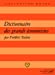 Image du vendeur pour dictionnaire des grands économistes [FRENCH LANGUAGE - Soft Cover ] mis en vente par booksXpress