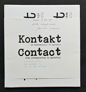 Kontakt od kontemplacji do agitacji. / Contact from Contemplation to Agitation. Katalog zur Ausst...