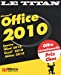 Image du vendeur pour Microsoft Office 2010 (French Edition) [FRENCH LANGUAGE - Soft Cover ] mis en vente par booksXpress