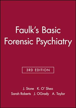 Image du vendeur pour Faulk's Basic Forensic Psychiatry mis en vente par GreatBookPrices