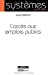 Seller image for L'accès aux emplois publics [FRENCH LANGUAGE - Soft Cover ] for sale by booksXpress