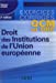 Seller image for Droit des Institutions de l'Union europ ©enne (French Edition) [FRENCH LANGUAGE - Soft Cover ] for sale by booksXpress