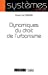 Image du vendeur pour Dynamiques du droit de l'urbanisme [FRENCH LANGUAGE - Soft Cover ] mis en vente par booksXpress