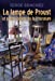 Bild des Verkufers fr La lampe de Proust [FRENCH LANGUAGE - Soft Cover ] zum Verkauf von booksXpress