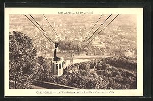 Ansichtskarte Grenoble, Le Téléférique de la Bastille, Seilbahn