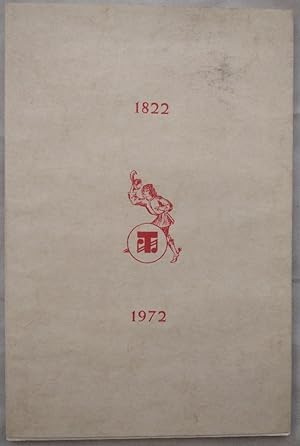 Bild des Verkufers fr 1822 - 1972 zum Verkauf von KULTur-Antiquariat