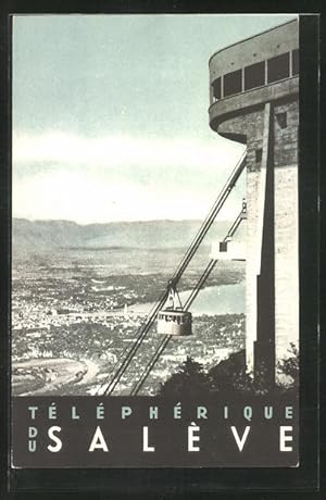 Ansichtskarte Le Téléphérique Du Salève, Seilbahn