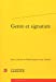 Image du vendeur pour Genre Et Signature (Perspectives Comparatistes) (French Edition) [FRENCH LANGUAGE - Soft Cover ] mis en vente par booksXpress