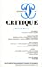Bild des Verkufers fr Revue critique 787 [FRENCH LANGUAGE - Soft Cover ] zum Verkauf von booksXpress