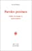 Immagine del venditore per Paroles perdues [FRENCH LANGUAGE - Soft Cover ] venduto da booksXpress