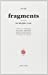 Imagen del vendedor de Fragments, précédé de "Les Disciples à Saïs" [FRENCH LANGUAGE - Soft Cover ] a la venta por booksXpress