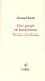 Bild des Verkufers fr Une pensée en mouvement : Trois essais sur Yves Bonnefoy [FRENCH LANGUAGE - Soft Cover ] zum Verkauf von booksXpress