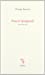 Image du vendeur pour Pascal Quignard: Son nom seul (Collection Incises) (French Edition) [FRENCH LANGUAGE - Soft Cover ] mis en vente par booksXpress