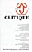 Seller image for Critique 611 (French Edition) [FRENCH LANGUAGE - Soft Cover ] for sale by booksXpress