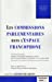 Seller image for les commissions parlementaires dans l'espace francophone [FRENCH LANGUAGE - Soft Cover ] for sale by booksXpress