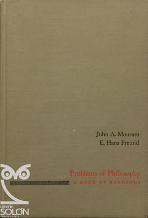 Imagen del vendedor de Problems of Philosophy. A book of reading a la venta por LIBRERA SOLN