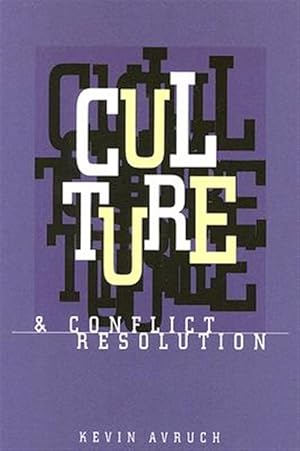 Imagen del vendedor de Culture & Conflict Resolution a la venta por GreatBookPrices