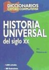 Seller image for Diccionario de historia universal del siglo XX for sale by Agapea Libros