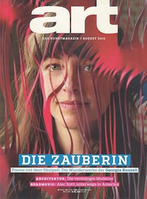 Bild des Verkufers fr art - Das Kunstmagazin 8/2015 - Die Zauberin zum Verkauf von Versandantiquariat Nussbaum