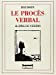 Imagen del vendedor de Le proces-verbal (French Edition) [FRENCH LANGUAGE - Hardcover ] a la venta por booksXpress