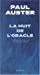 Seller image for La nuit de l'oracle (French Edition) [FRENCH LANGUAGE - Soft Cover ] for sale by booksXpress