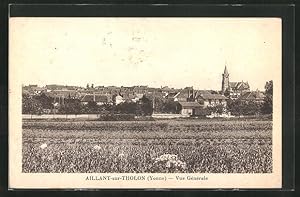 Carte postale Aillant-sur-Tholon, Vue générale