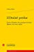 Bild des Verkufers fr L'oralite Perdue: Essais D'histoire Des Pratiques Lettrees Bresil, Xvie-xixe Siecle (Geographies Du Monde) (French Edition) [FRENCH LANGUAGE - Soft Cover ] zum Verkauf von booksXpress