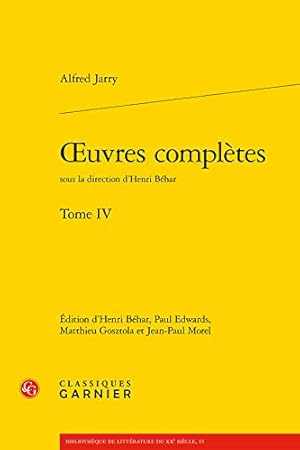 Imagen del vendedor de L'Intellectuel juif entre histoire et fiction: S. Doubrovsky, Ph. Roth, A. B. Yehoshua (Bibliotheque de Litterature Du Xxe Siecle) (French Edition) by Jarry, Alfred [FRENCH LANGUAGE - Paperback ] a la venta por booksXpress