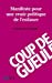 Seller image for Manifeste pour une vraie politique [FRENCH LANGUAGE - Soft Cover ] for sale by booksXpress