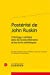 Image du vendeur pour Postérité de John Ruskin : L'héritage ruskinien dans les textes littéraires et les écrits esthétiques [FRENCH LANGUAGE - Soft Cover ] mis en vente par booksXpress