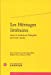 Image du vendeur pour Les héritages littéraires dans la littérature française (XVIe-XXe siècle) [FRENCH LANGUAGE - Soft Cover ] mis en vente par booksXpress