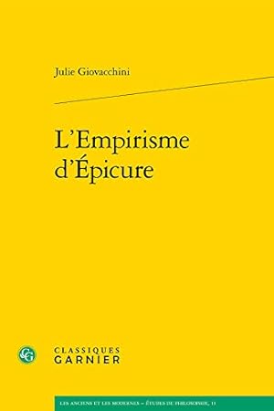 Seller image for L'Empirisme d'Epicure (Les Anciens Et les Modernes - Etudes de Philosophie) (French Edition) [FRENCH LANGUAGE - Soft Cover ] for sale by booksXpress
