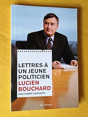 Bild des Verkufers fr Lettres  un jeune politicien zum Verkauf von Claudine Bouvier