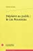 Seller image for déplaire au public : le cas Rousseau [FRENCH LANGUAGE - Soft Cover ] for sale by booksXpress