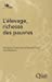 Bild des Verkufers fr L' ©levage, richesse des pauvres (French Edition) [FRENCH LANGUAGE - Soft Cover ] zum Verkauf von booksXpress