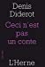 Seller image for Ceci n'est pas un conte [FRENCH LANGUAGE - Soft Cover ] for sale by booksXpress