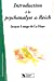 Seller image for Introduction à la psychanalyse de Reich [FRENCH LANGUAGE - Soft Cover ] for sale by booksXpress
